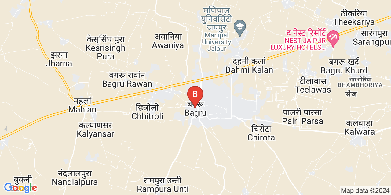 Bagru map