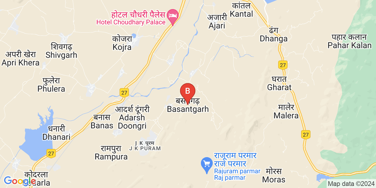 Basantgarh map