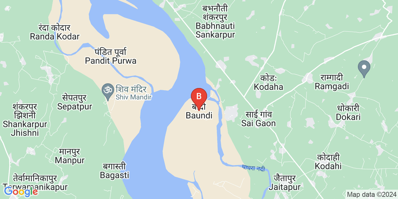 Baundi map