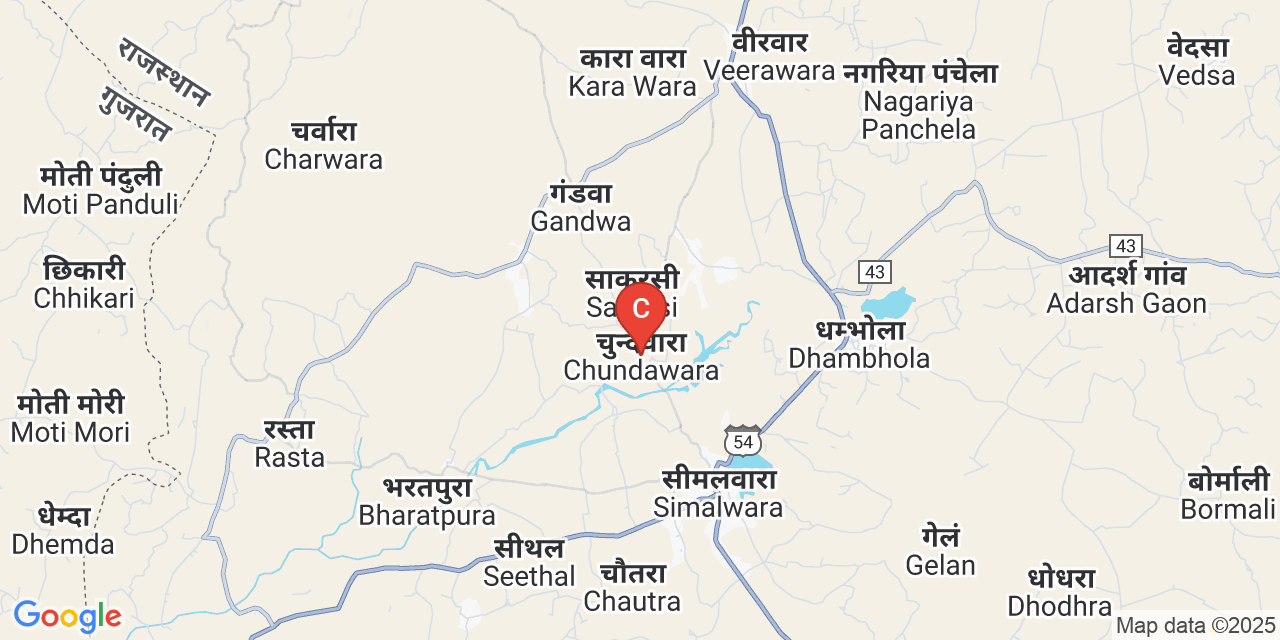 Chudawara map